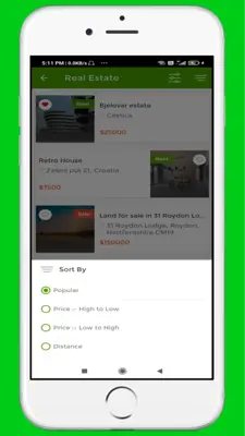 Real Estate android App screenshot 2